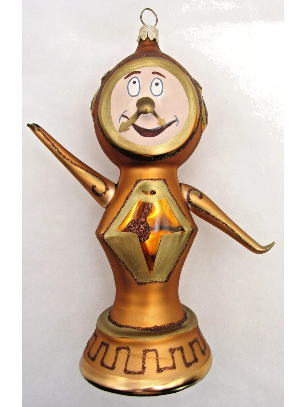 David Strand Designs Cogsworth Ornament Disney’s Beauty and the Beast